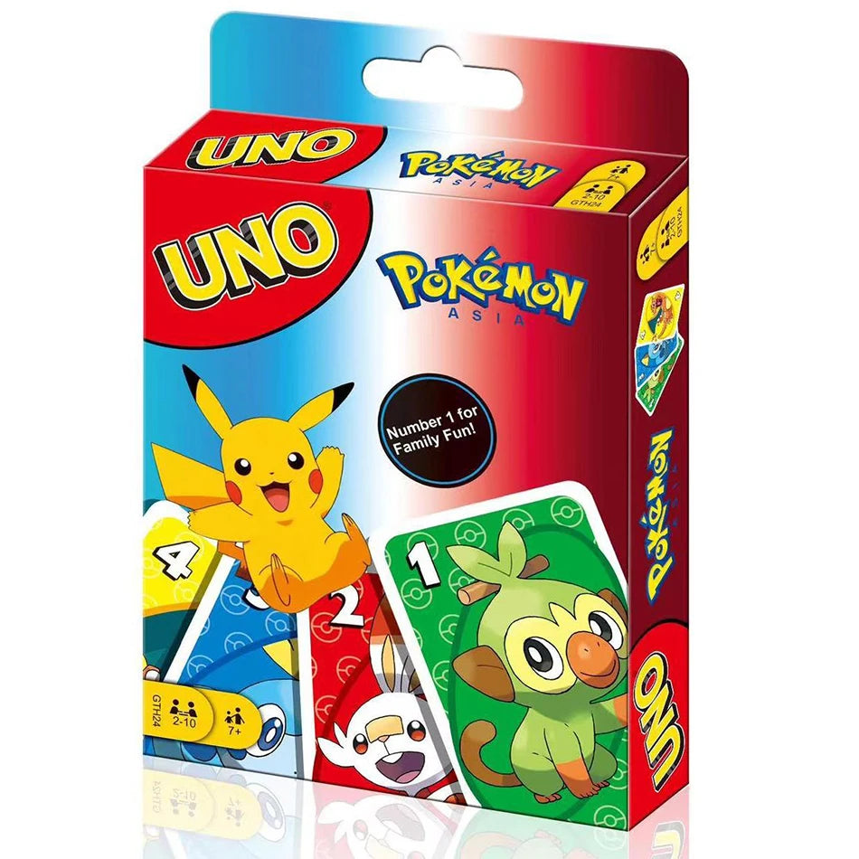 UNO FLIP! Pokémon e muito mais