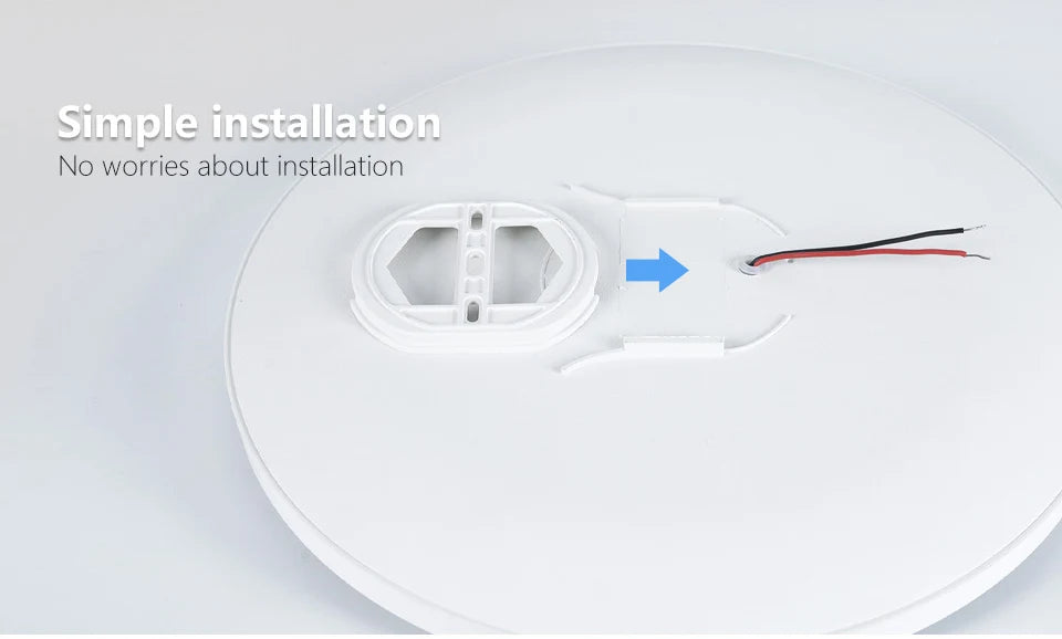 Luz de teto com sensor de movimento e luminosidade