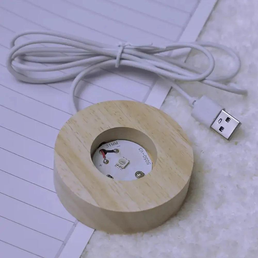 Esfera de cristal 3D Stich - 6cm