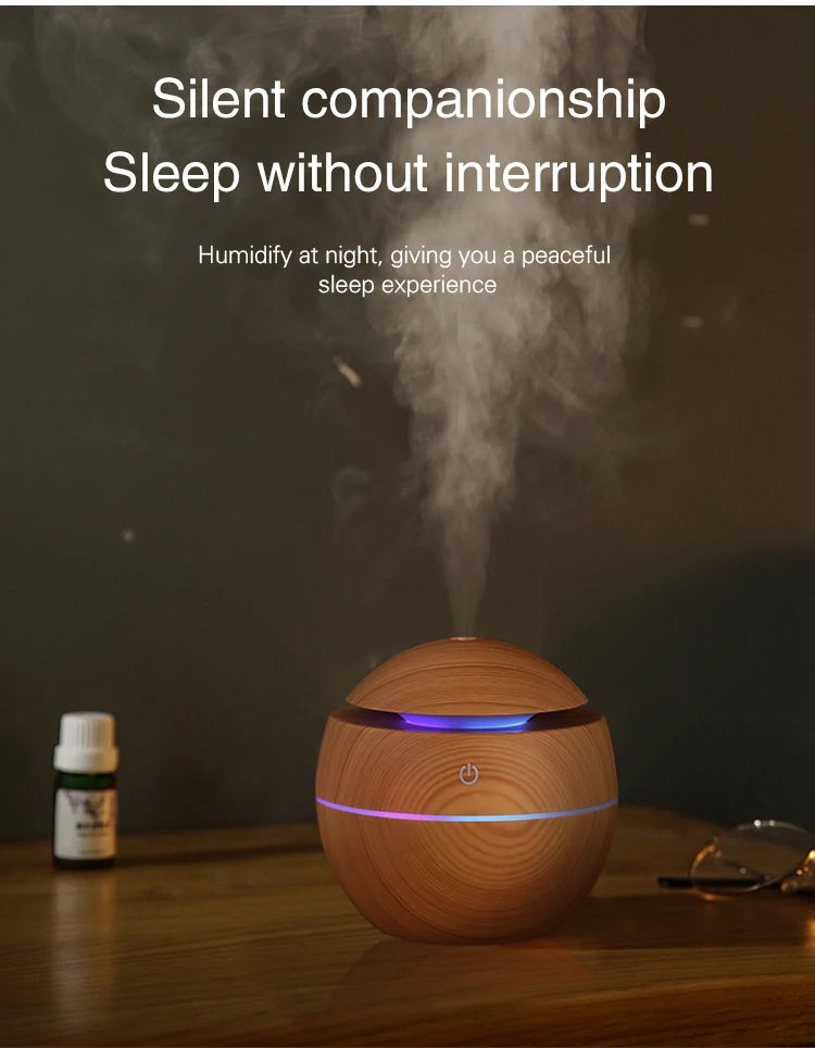 Difusor de aroma com função de humidificador