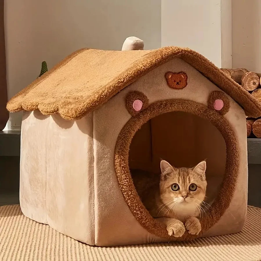 Casa para gatos e cães pequenos