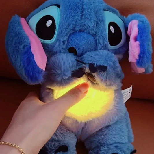 Peluche Stitch com música e iluminação